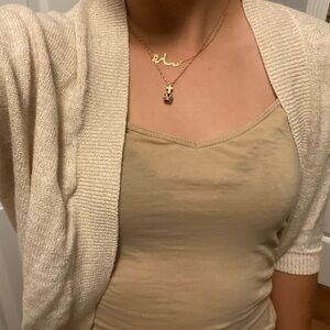 Comfy gold sweater